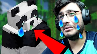 MY MINECRAFT PANDA IS VERY SAD! 😭😭 | RAWKNEE