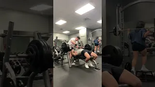 385 lb Bench Press 1 Rep Max