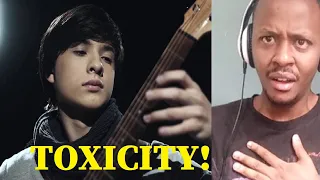 MARCIN PATRZALEK --Toxicity --- on One Acoustic Guitar (System of a Down) REACTION