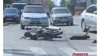 Очередное ДТП с участием мотоциклиста произошло в Искитиме
