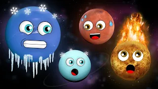 Planet Temperature Comparisons | Coldest to Hottest Planets in the Solar System