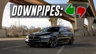 M550i Downpipes Review - Worth It?