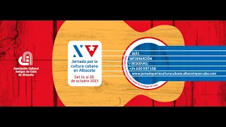 Promo XV Jornada por la Cultura Cubana en Albacete 2023