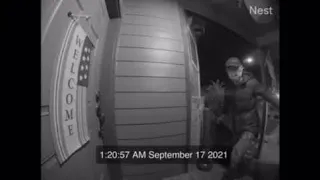 Oregon City burglary video, September 17, 2021