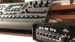 MFB-301 PRO sequenced by Octatrack