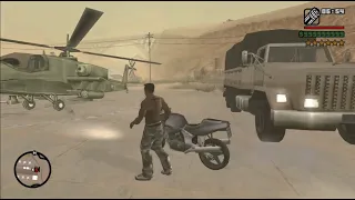 GTA San Andreas - CJ vs police and military army six stars