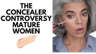 THE CONCEALER CONTROVERSY😵‍💫FOR MATURE WOMEN | Nikol Johnson