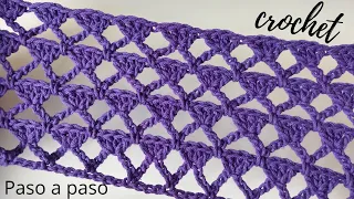 Cómo tejer punto crochet o ganchillo fácil paso a paso | Handwork Diy # 88