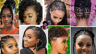 70 STUNNING BRAIDS HAIRSTYLES IDEAS FOR EVERY BLACK WOMEN.You deserve to look good👌