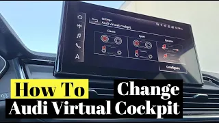 How to Change Your Audi Virtual Cockpit Screen | 2021 Audi Q5