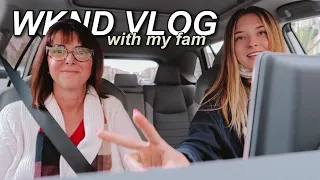 FRIDAY & SATURDAY VLOG // interview, shopping, family stuff & more