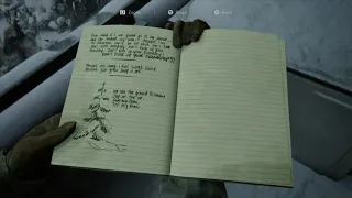 The Last of Us Part ll - Patrol: Ellie's Sketchbook Journal Entry Added (Overlook) PS4 Pro (2020)