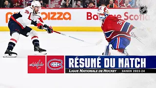 Capitals vs Canadiens 21/10 | Faits saillants