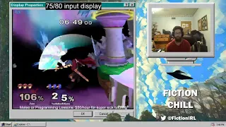 Fiction (Falco) vs Zain (Marth) practice session 8-18-2021