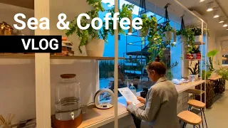 RECORRIDO POR SEA AND COFFEE | AUSSIE COFFEE SHOP |  BARISTA | CAFE VLOG | LATTE ART TUTORIAL |