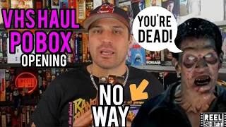 EVIL VHS HAUL & PO BOX OPENING (HOLY GRAIL HORROR) | REEL SHIFT