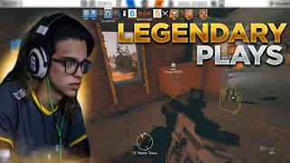 LEGENDARY Pro Plays During MATCH POINTS! - Rainbow Six Siege