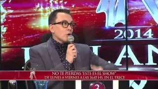 Showmatch 2014 - LA TERRIBLE PELEA: El enojo y bronca de Hernán Piquín