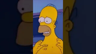 Homer Simpson gets poisoned