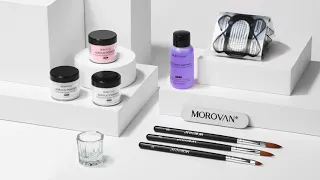 Morovan Acrylic Powder & Liquid Monomer Usage Tutorial | Morovan