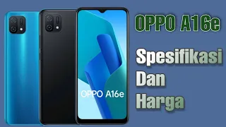 OPPO A16e | OPPO A16e Spesifikasi Dan Harga