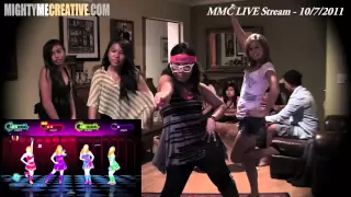 "BABY ONE MORE TIME" Just Dance 3 (Kinect) - MightyMeCreative LIVE Stream