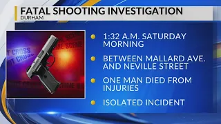 Durham police investigation fatal shooting