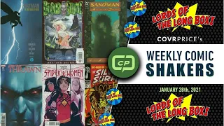 CovrPrice Top Weekly Comic Book Shakers for Jan 28th 2021!