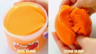 *I Got Scammed* Buying the Worst Rated Scam Slimes And Comparing It to What It Advertised