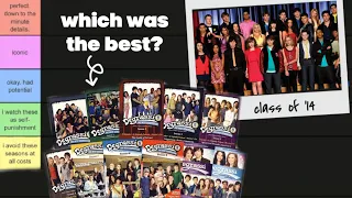 ranking Degrassi seasons