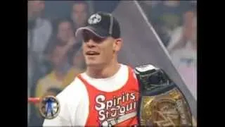 WWE John Cena Debuts on Monday Night Raw 6-06-2005 Part 1