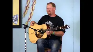 Matt Lindsey at 2013 Walnut Valley Festival National Flatpick Guitar Contest in Winfield, KS
