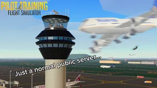 Plane Spotting Random People in PTFS Public Servers…