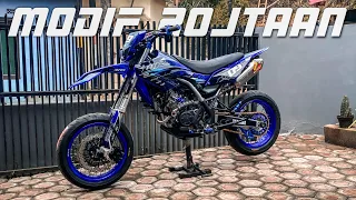 MOTOR BARU BUKANNYA DI ANTER KE RUMAH MALAH LANGSUNG DIMODIF!!! YAMAHA WR155R 2023 FULL MODIF!!!