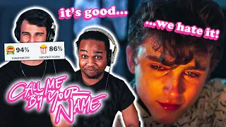 CRINGE! a gay and straight watch Call Me By Your Name *REACTION*