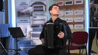 Domenico Scarlatti - Sonate G major K 427 (Dawid Rydz) Accordion