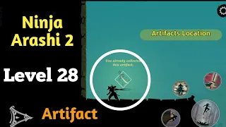 Ninja Arashi 2 Level 28 | Act 2 | Artifact Location | without dying