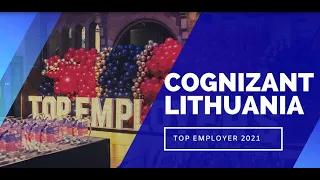 Cognizant Lithuania Top Employer 2021