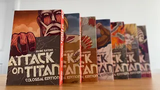 Attack On Titan - Colossal Edition Manga (Complete Series) | Quick Sharp Review