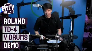 Roland TD 4 V Drums Demo