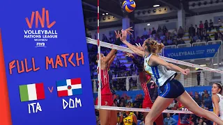 Italy 🆚 Dominican Republic - Full Match | Women’s Volleyball Nations League 2019