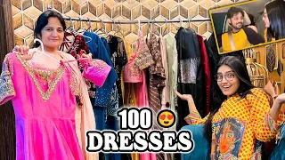 SHADI K LEA 1OO DRESS READY 😍 | Areeb Ka Reaction 😂 | Fatima Emotional Hogai 🥹