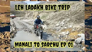 Manali to Sarchu - Atal Tunnel,sissu, keylong,jispa, baralacha pass- Leh Ladakh Ep 02#bike Trip