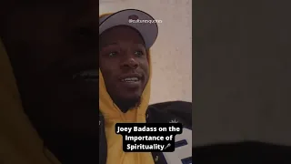 #joeybadass on spirituality and having a strong support system. #shorts #hiphop #motivation