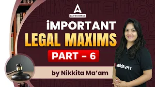 Important Legal Maxims For Law Entrance | DU LLB | AILET 2023