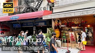 [BANGKOK] Sukhumvit Soi 33/1 - Japanese Town - สุขุมวิท 33/1 | Thailand [4K HDR]
