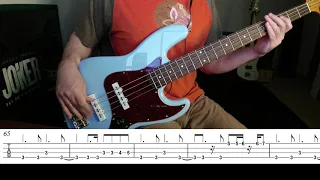 Evil Ways Bass Cover with Tab:Santana Live at Woodstock