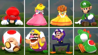 Mario Party 9 - All Lose Animations