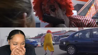 Ronald McDonald Tastes Burger King + Chicken Store Massacre RackaRacka | Reaction