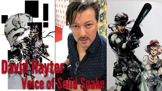 Meeting David Hayter at Kuwait Comic Con 2018, the voice behind Solid Snake from Metal Gear Solid